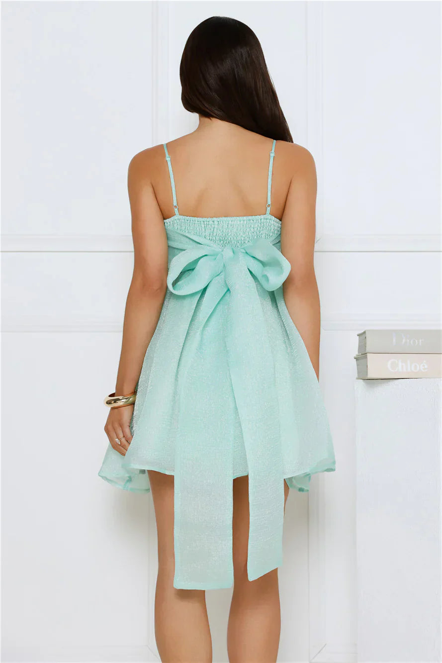Magical Secret Mini Dress Mint