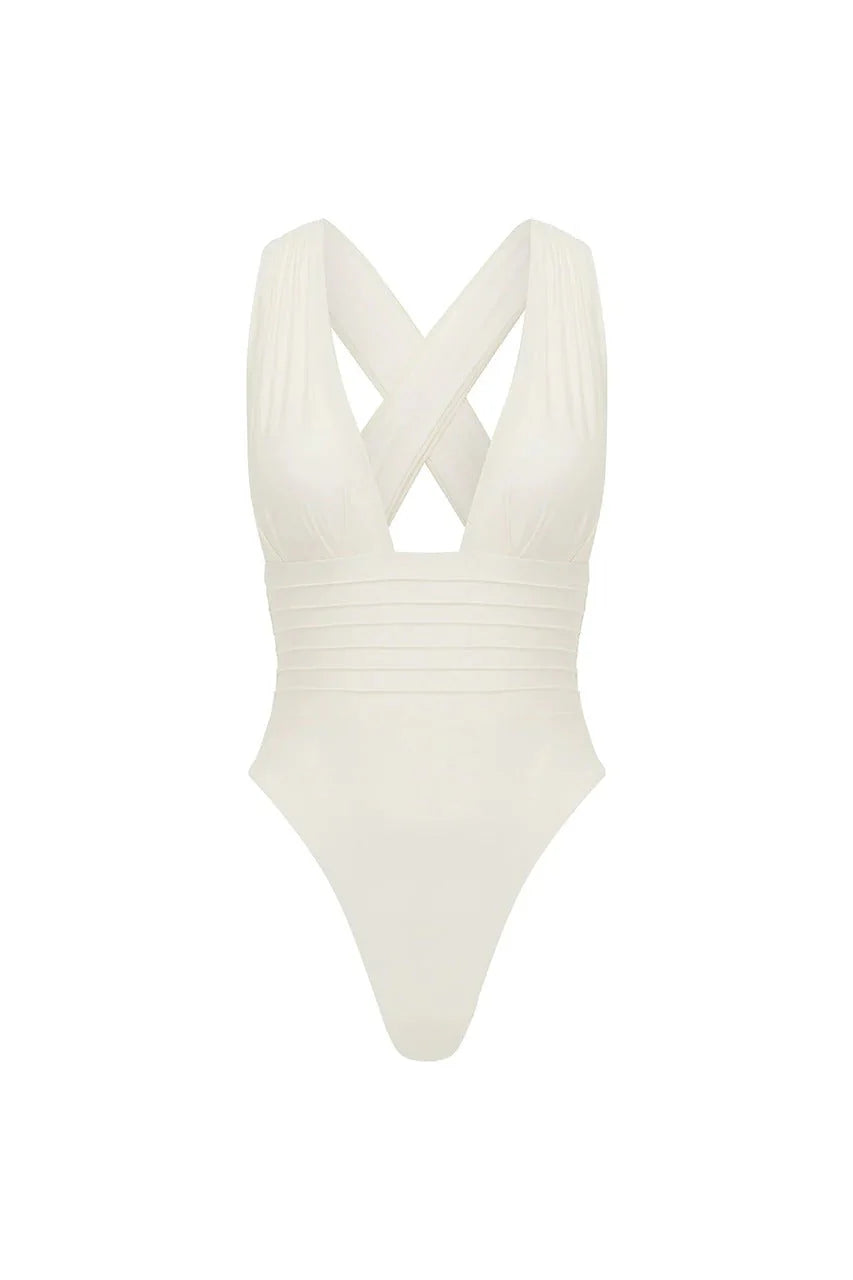 Cannes One Piece - Ivory