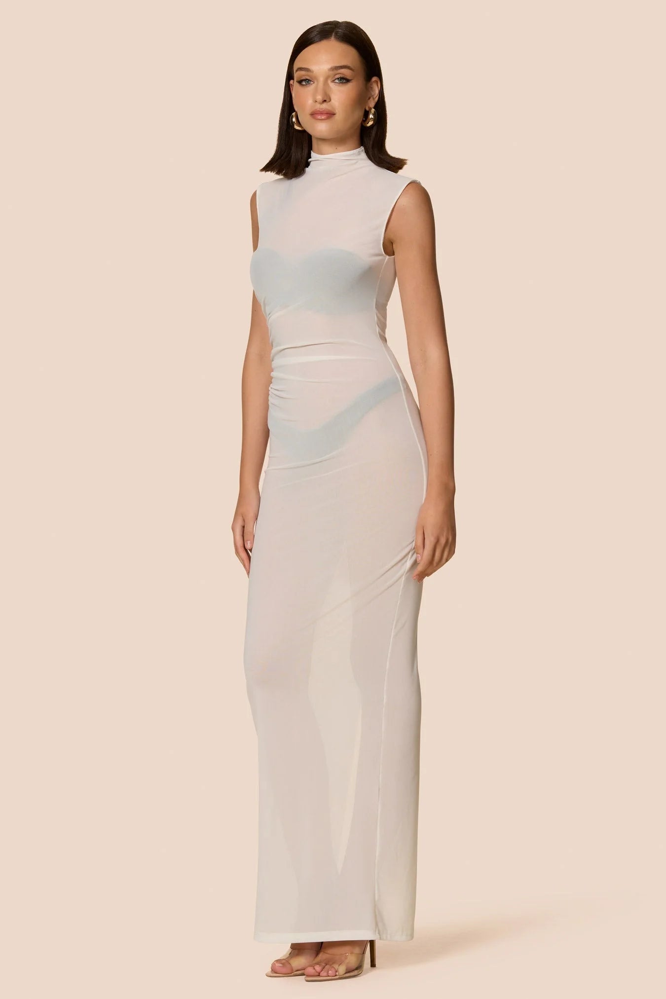 Nookie Saint Maxi Dress - White
