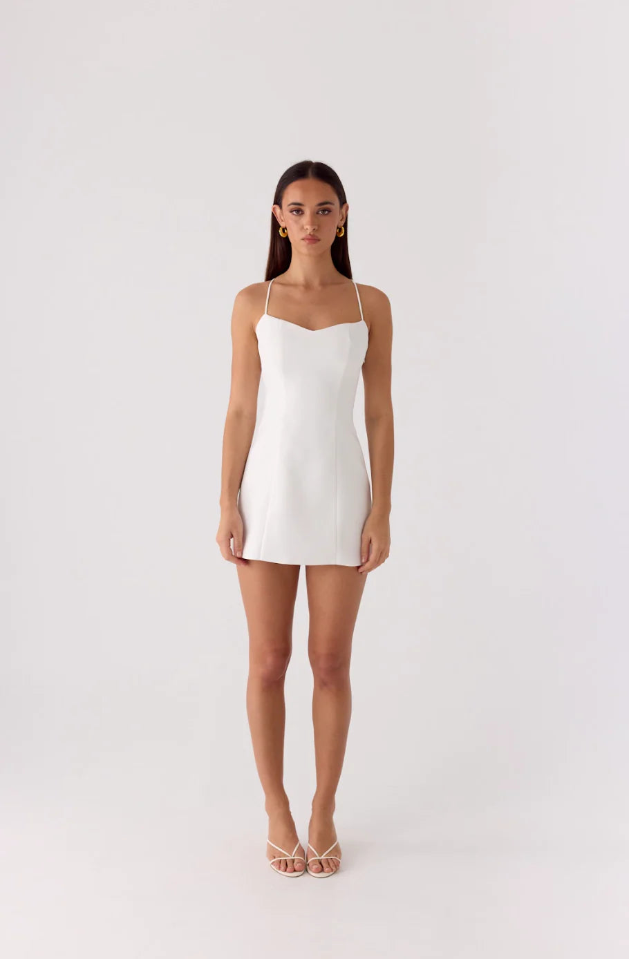 Famous Mini Dress - White