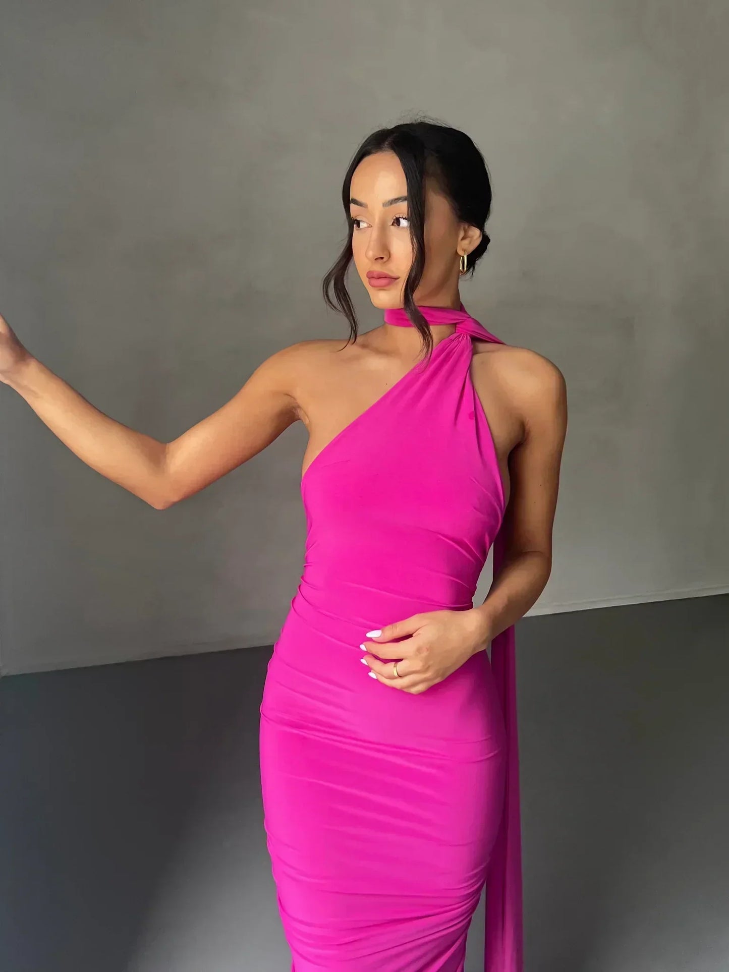 Constantina Gown - Berry