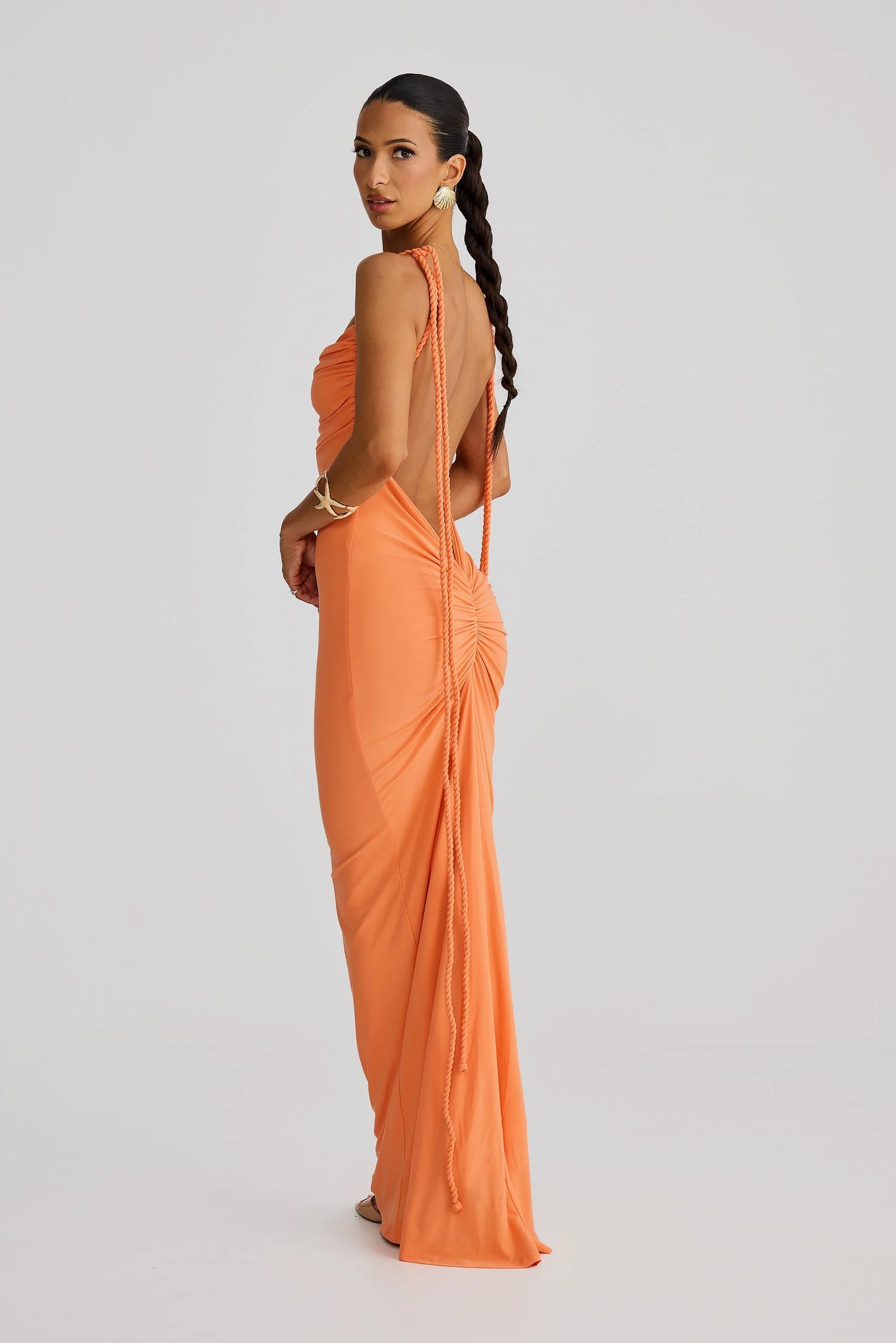 Amora Gown - Papaya