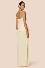 Nookie Darling Maxi Dress - Lemon