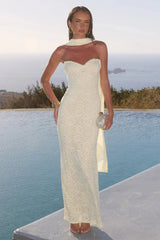 Amana Maxi Dress - Lemon