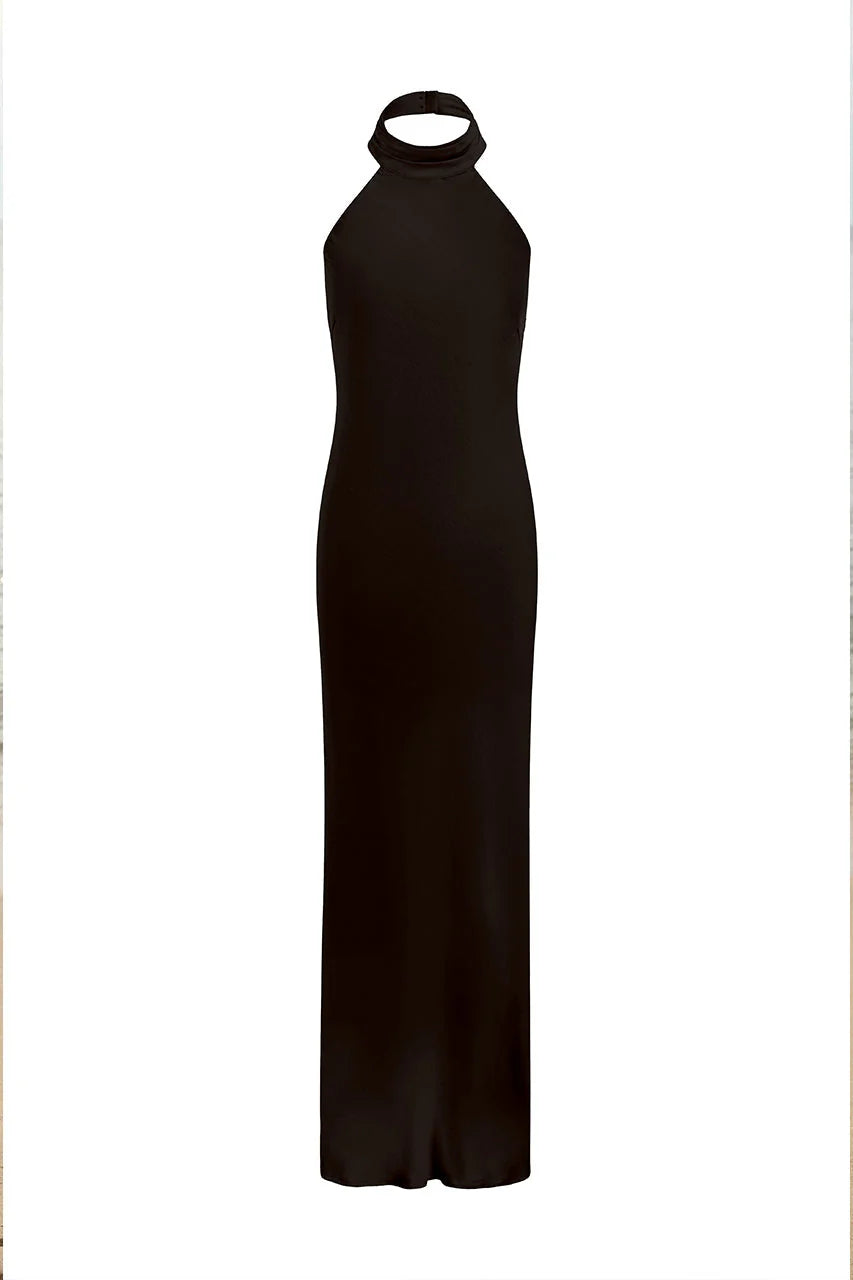 Brigitte Maxi Dress - Black