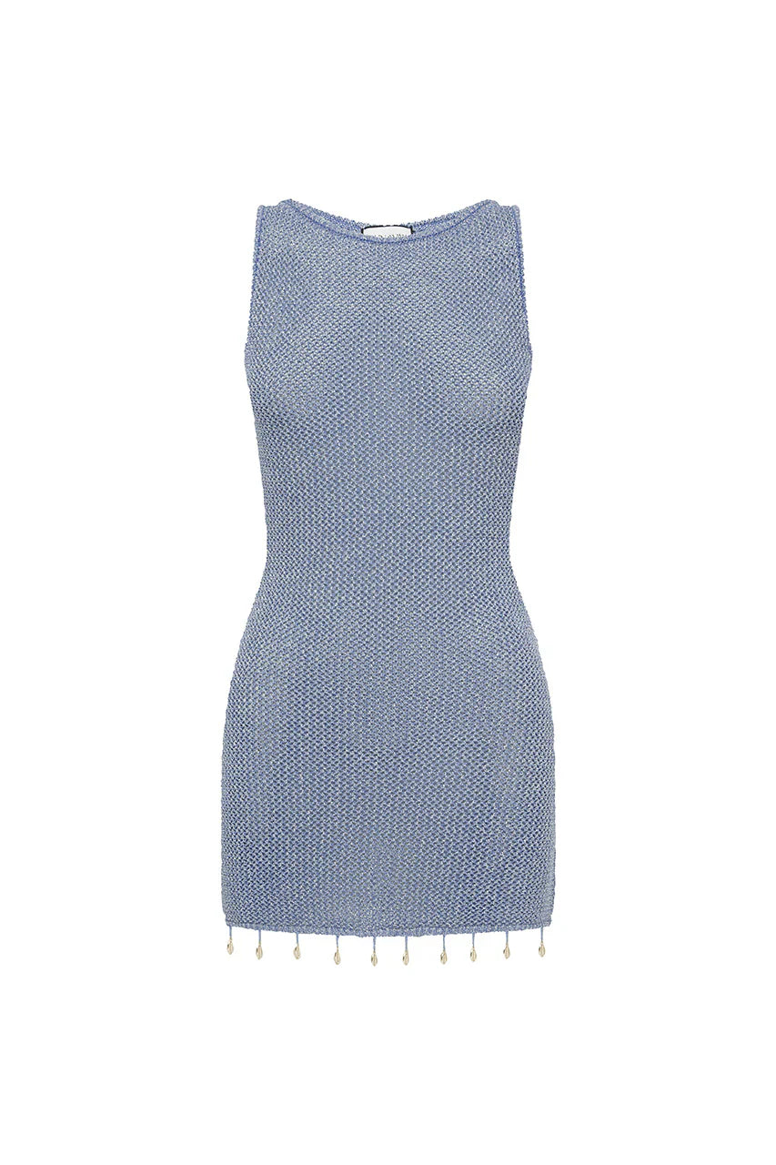 Ariya Mini Dress - Sky Blue