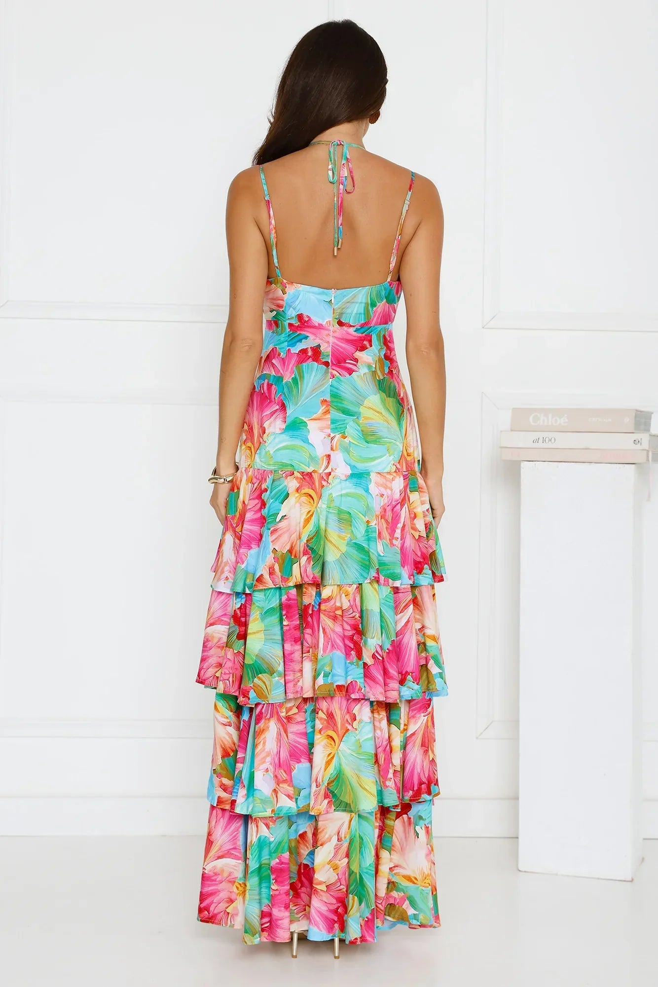 Fiesta In Paradise Maxi Dress Floral