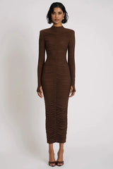 Melissa Dress - Chocolate