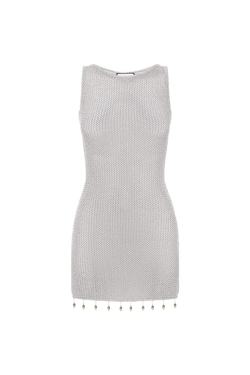 Ariya Mini Dress - Silver