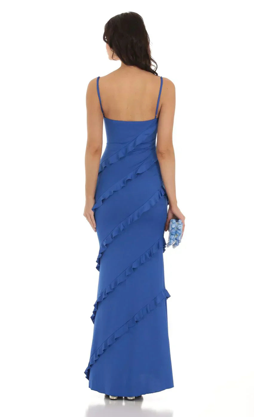 Ruffle Maxi Dress