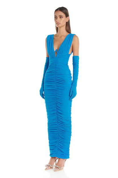 Anna Dress - Blue