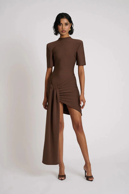 Eloise Dress - Chocolate