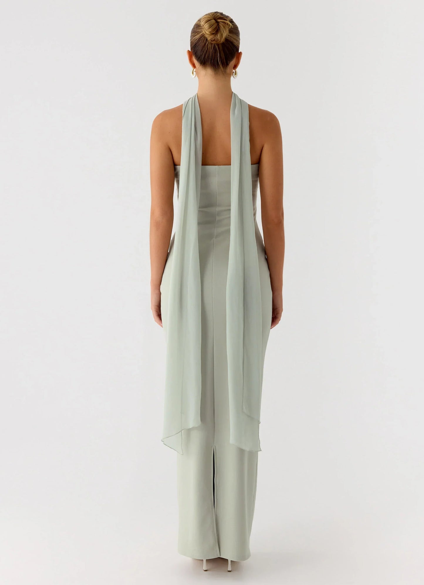 Libra Maxi Dress - Pastel Sage