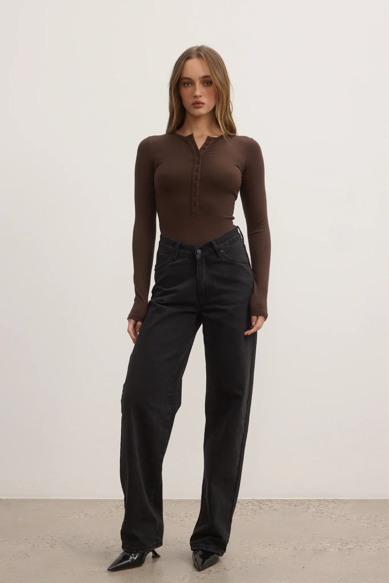 Lara Bodysuit - Espresso