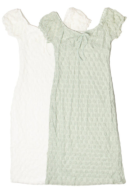Floral Lace Sweetheart Midi Dress