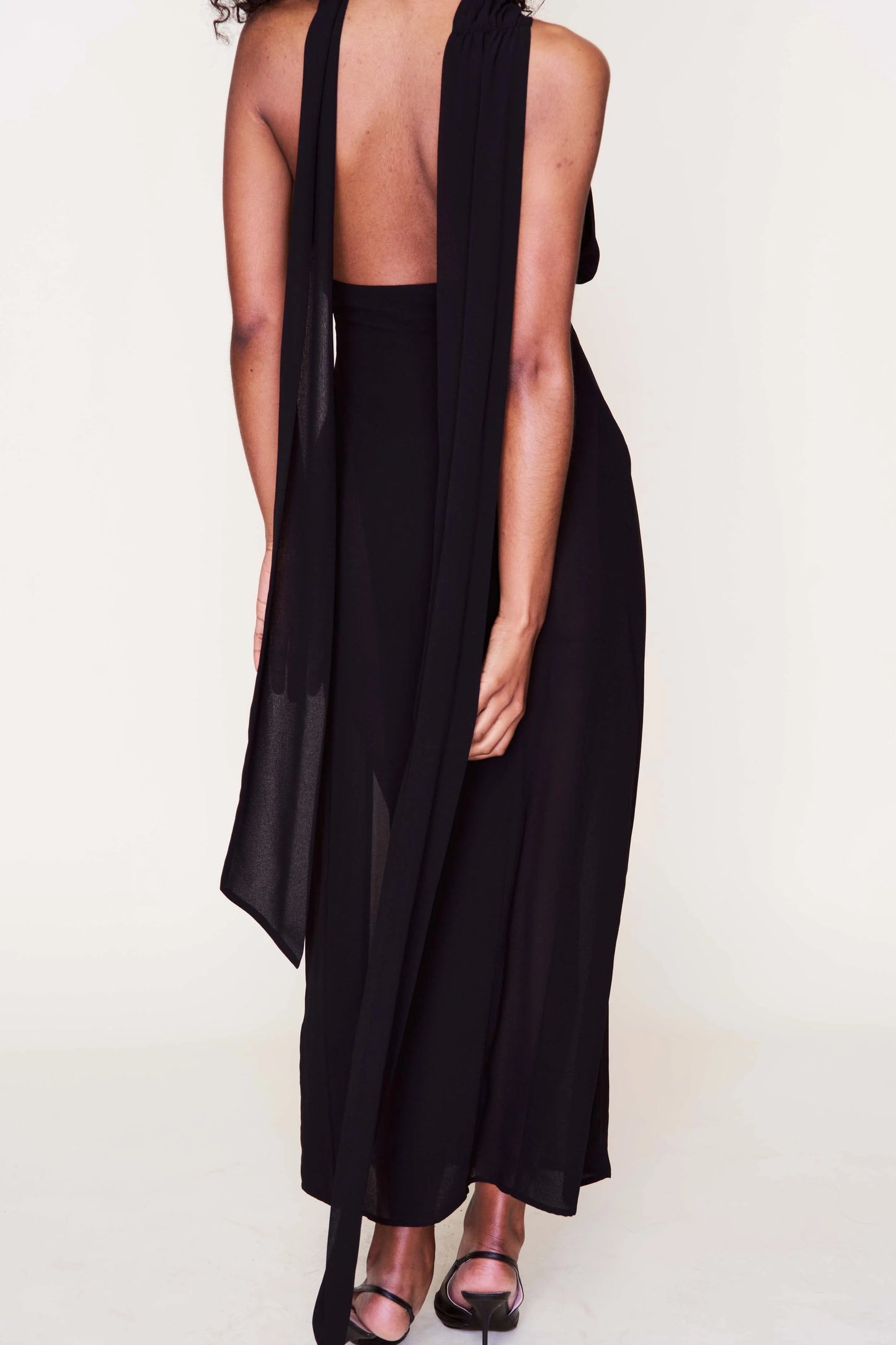 Koemi Sheer Panel Dress