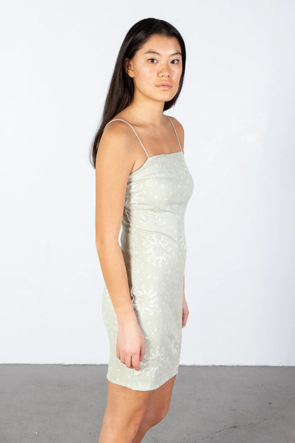 Sage Green Celestial Mini Dress