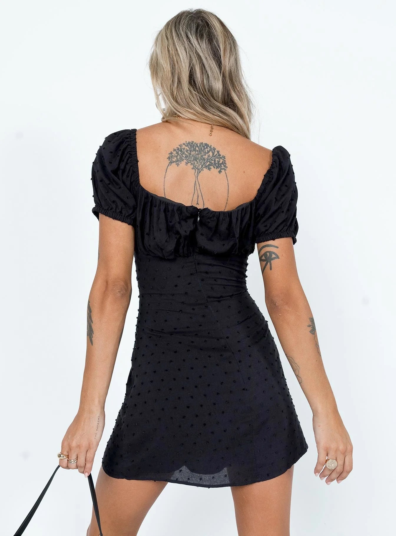 Fauci Mini Dress Black