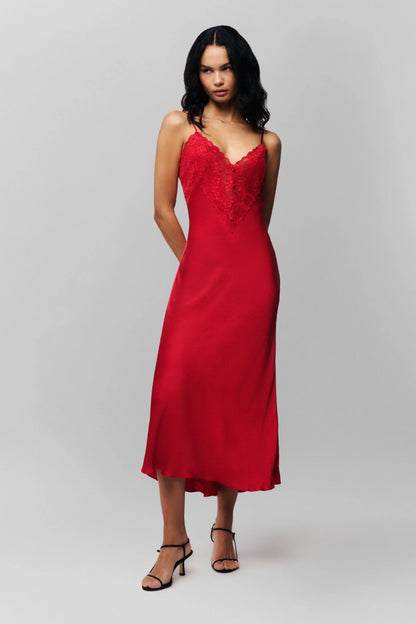 Nova Slip Midi Dress