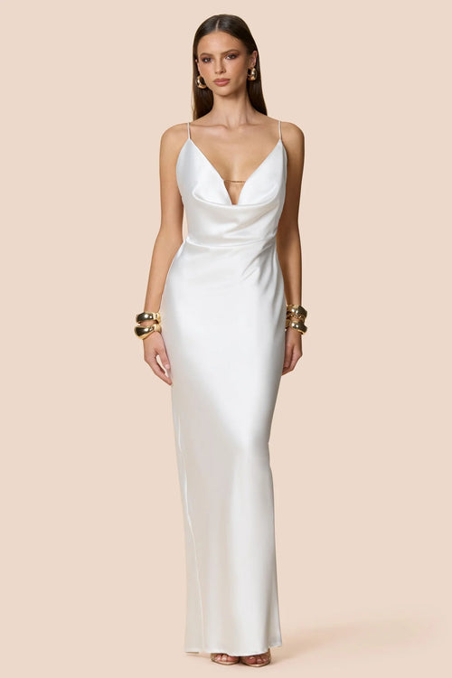 Nookie Valerie Cowl Gown - Ivory