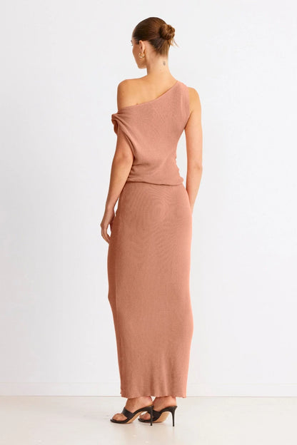 Calina Maxi Dress - Clay