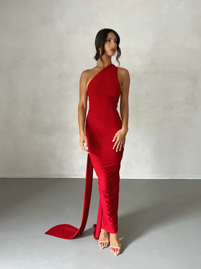 Constantina Gown - Red