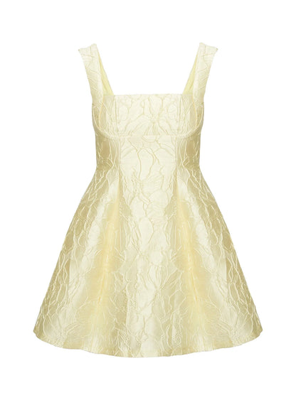 Eloquent Mini Dress Light Yellow