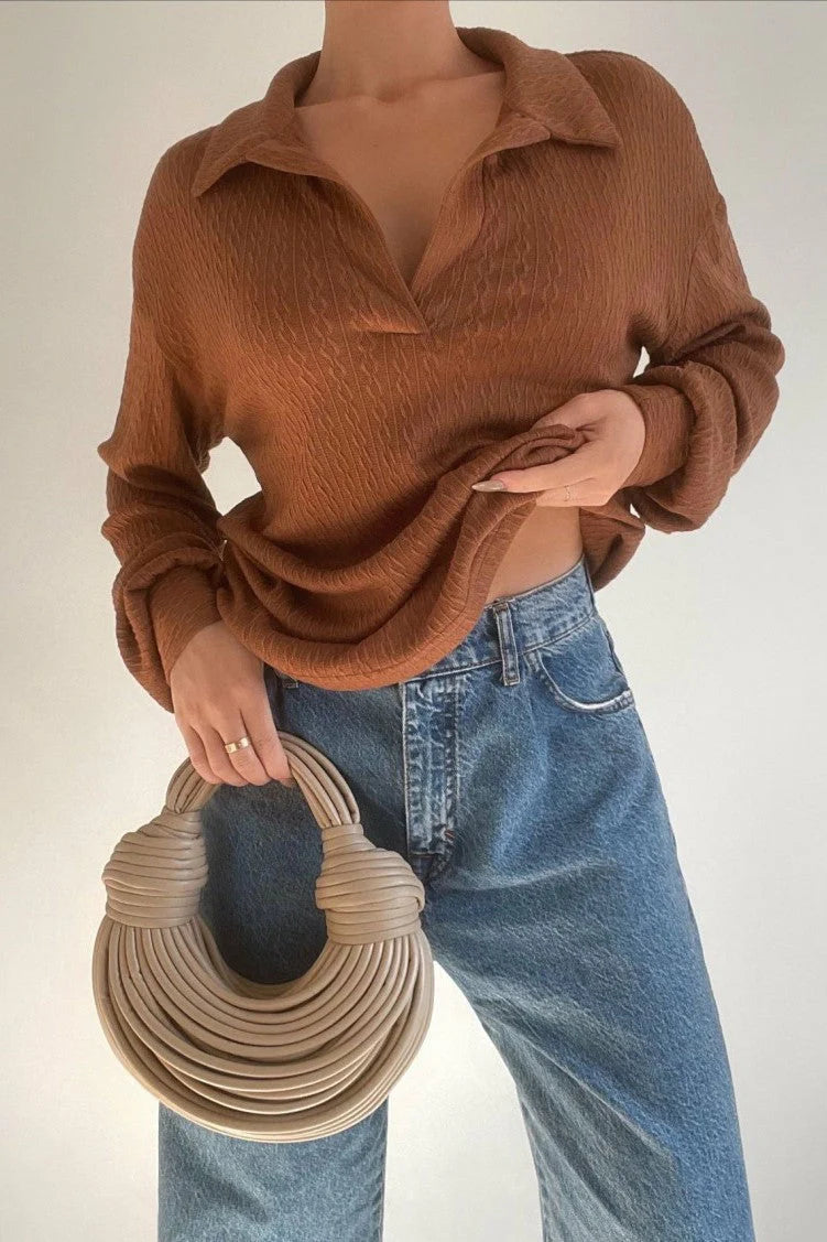 Avery Jumper - Chestnut