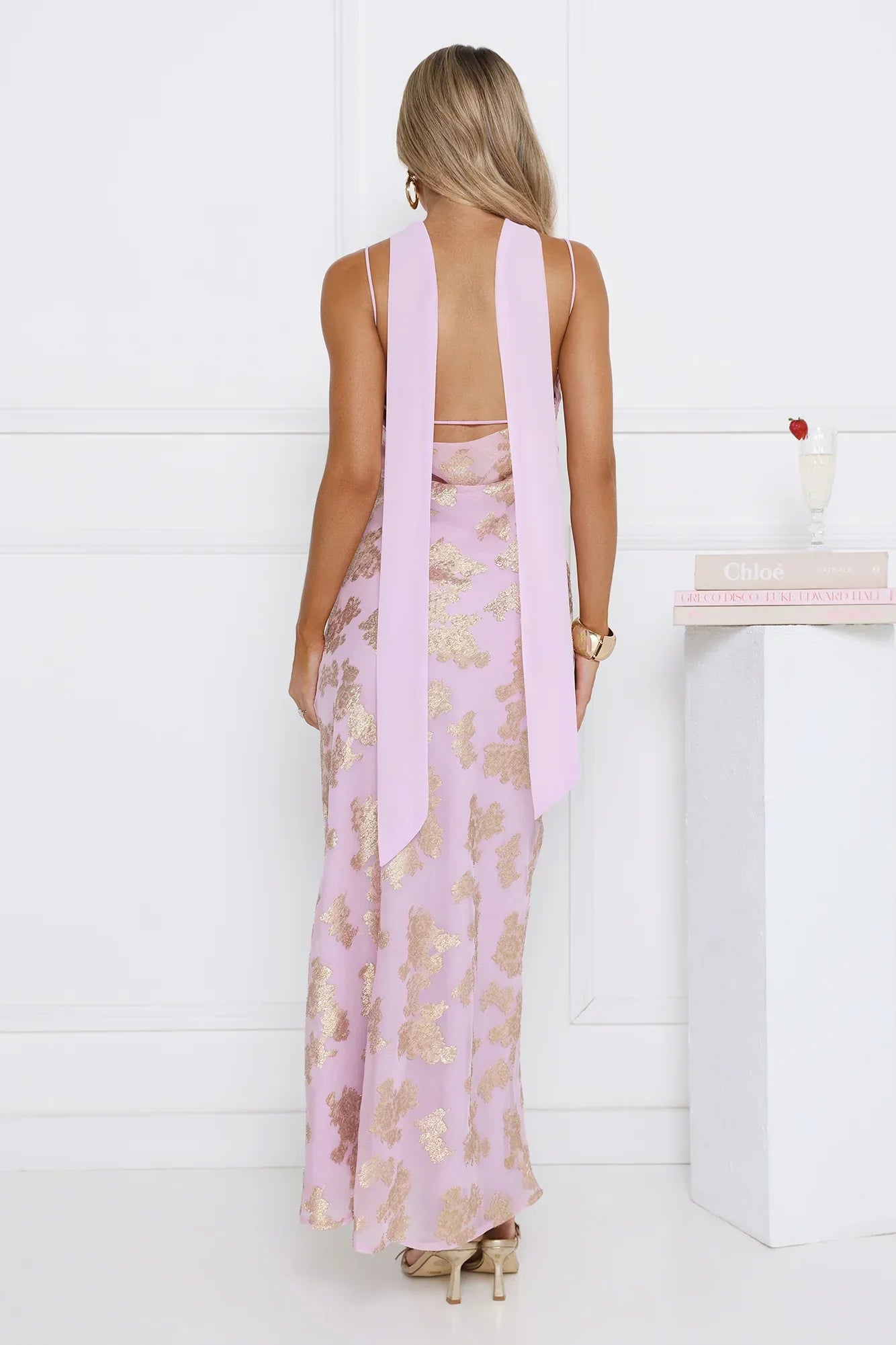 Dreamy Dazzle Maxi Dress Lilac