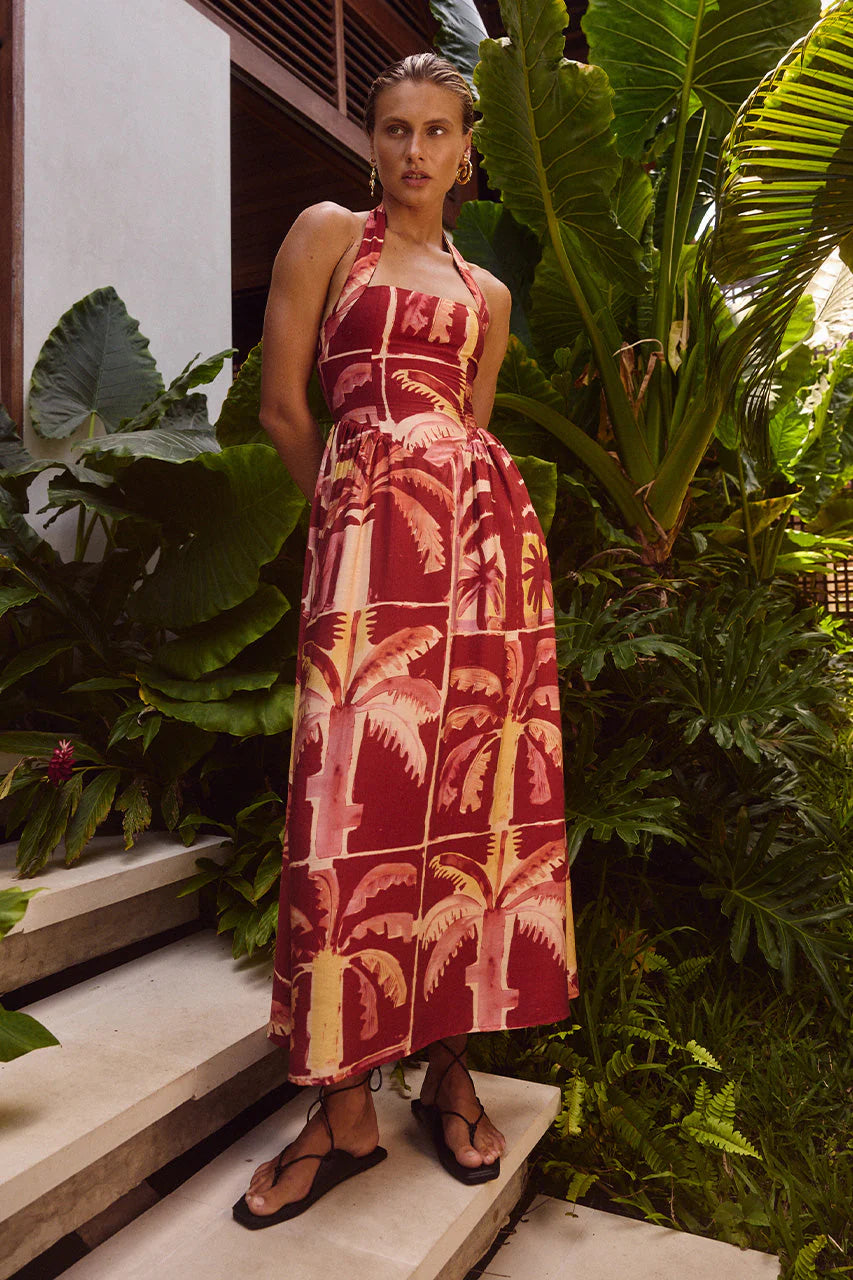 Arlo Midi Dress - Arlo Print