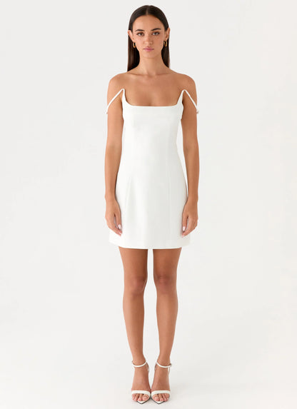 Caelia Mini Dress - White