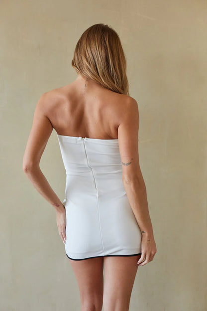 Maisie Contrast Mini Dress