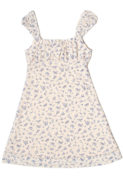 Satin Rose Mesh Babydoll Dress