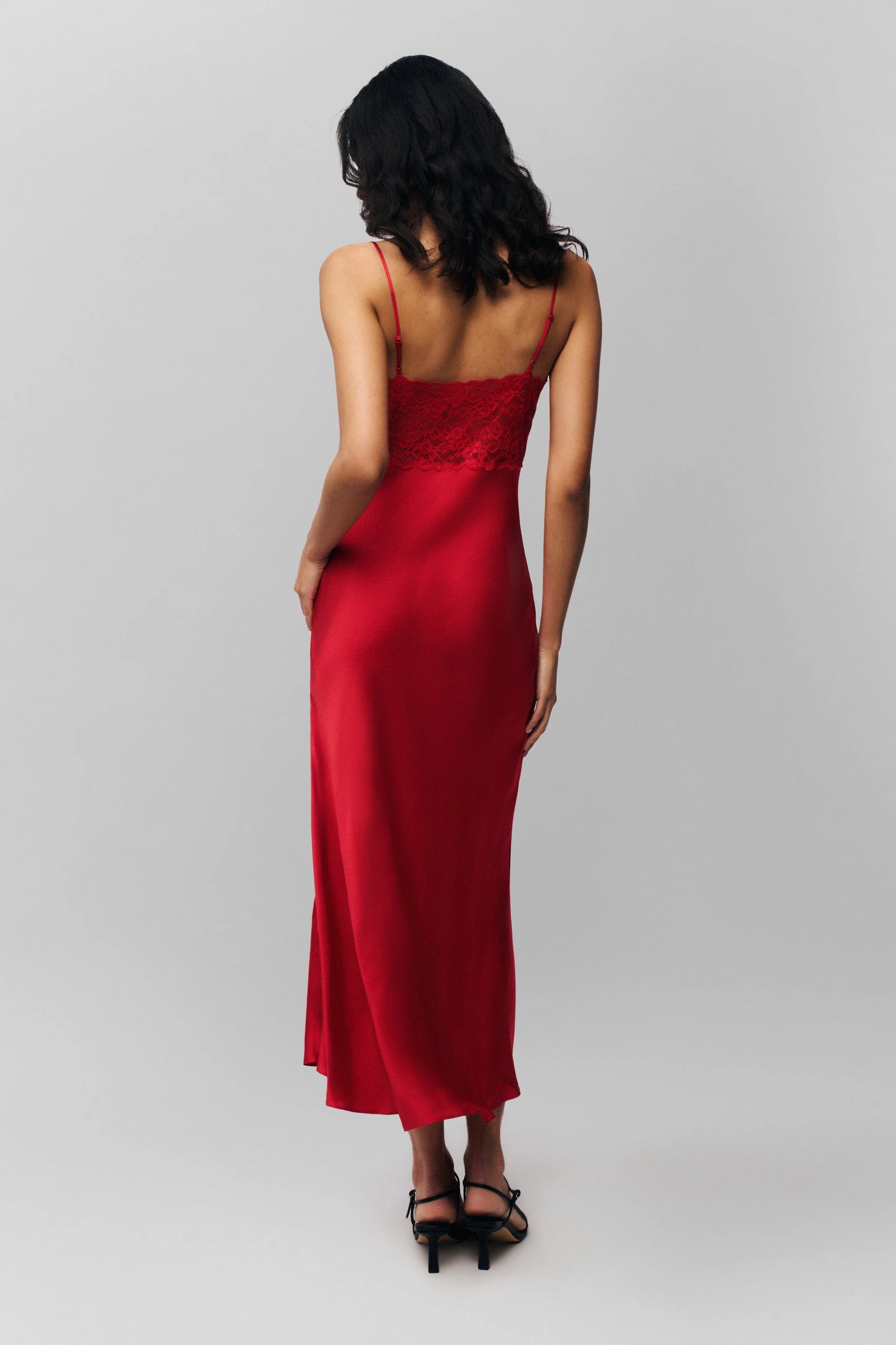 Nova Slip Midi Dress