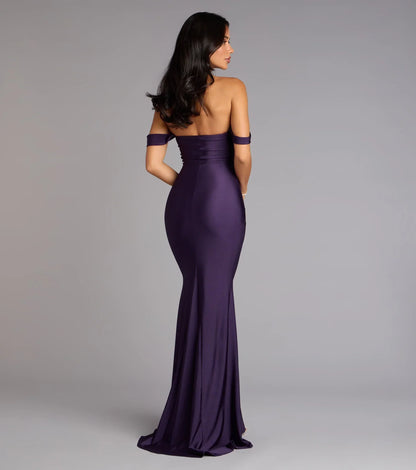 Maylah Off-The-Shoulder Mermaid Dress