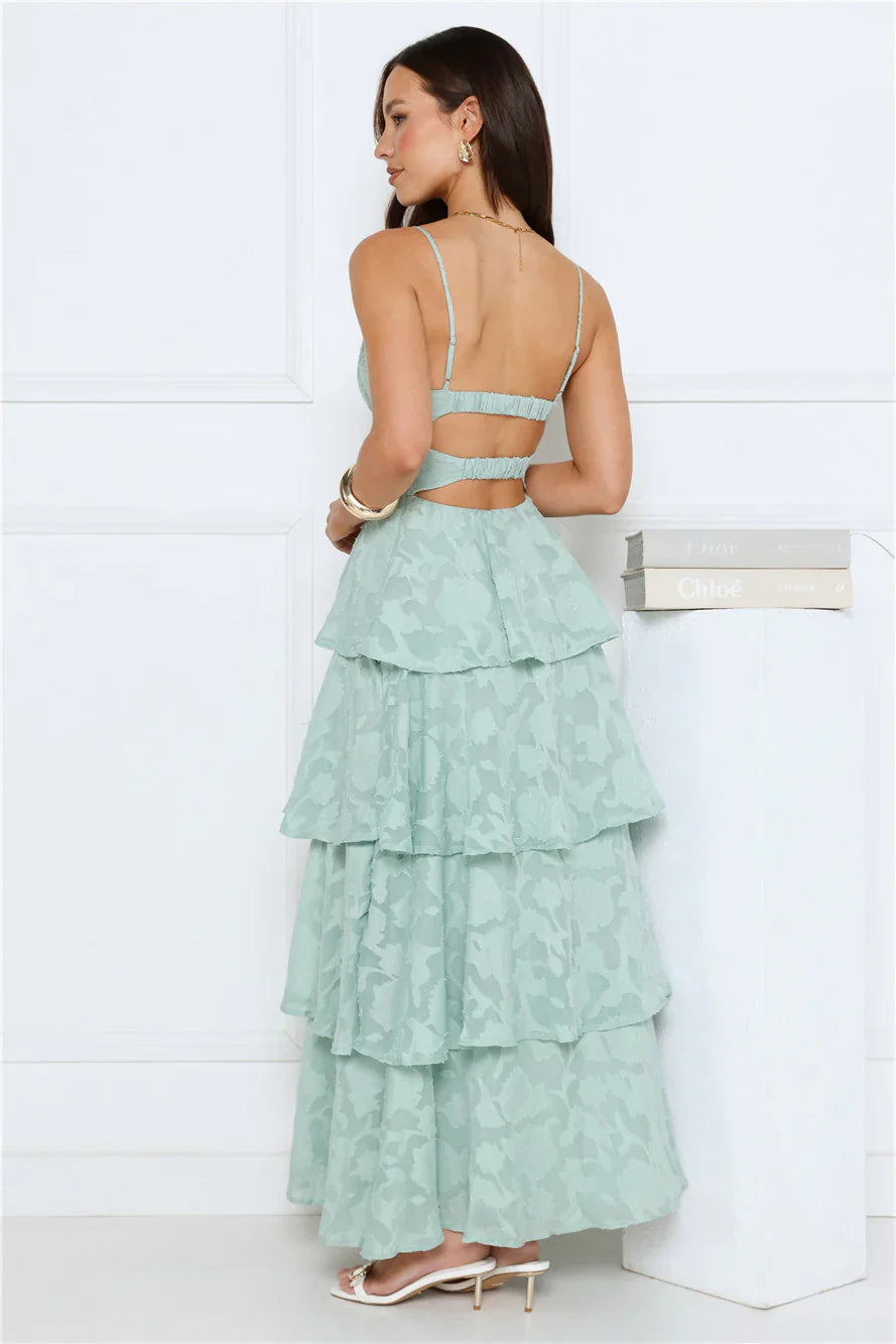 Noir Envy Maxi Dress Sage