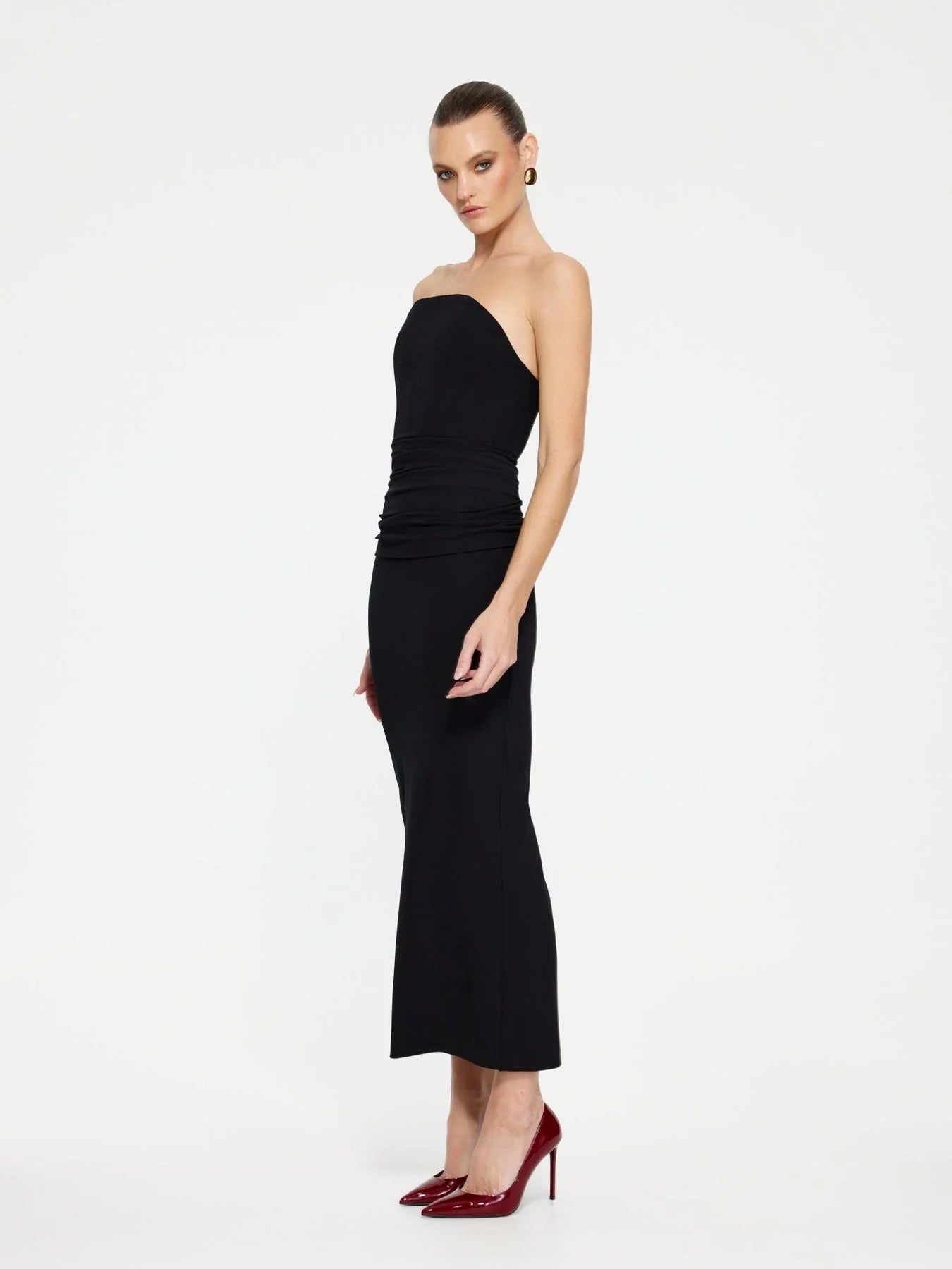 Astor Midi Dress - Black