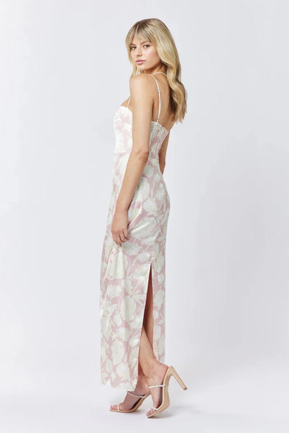 Valeria Floral Dress - Pink