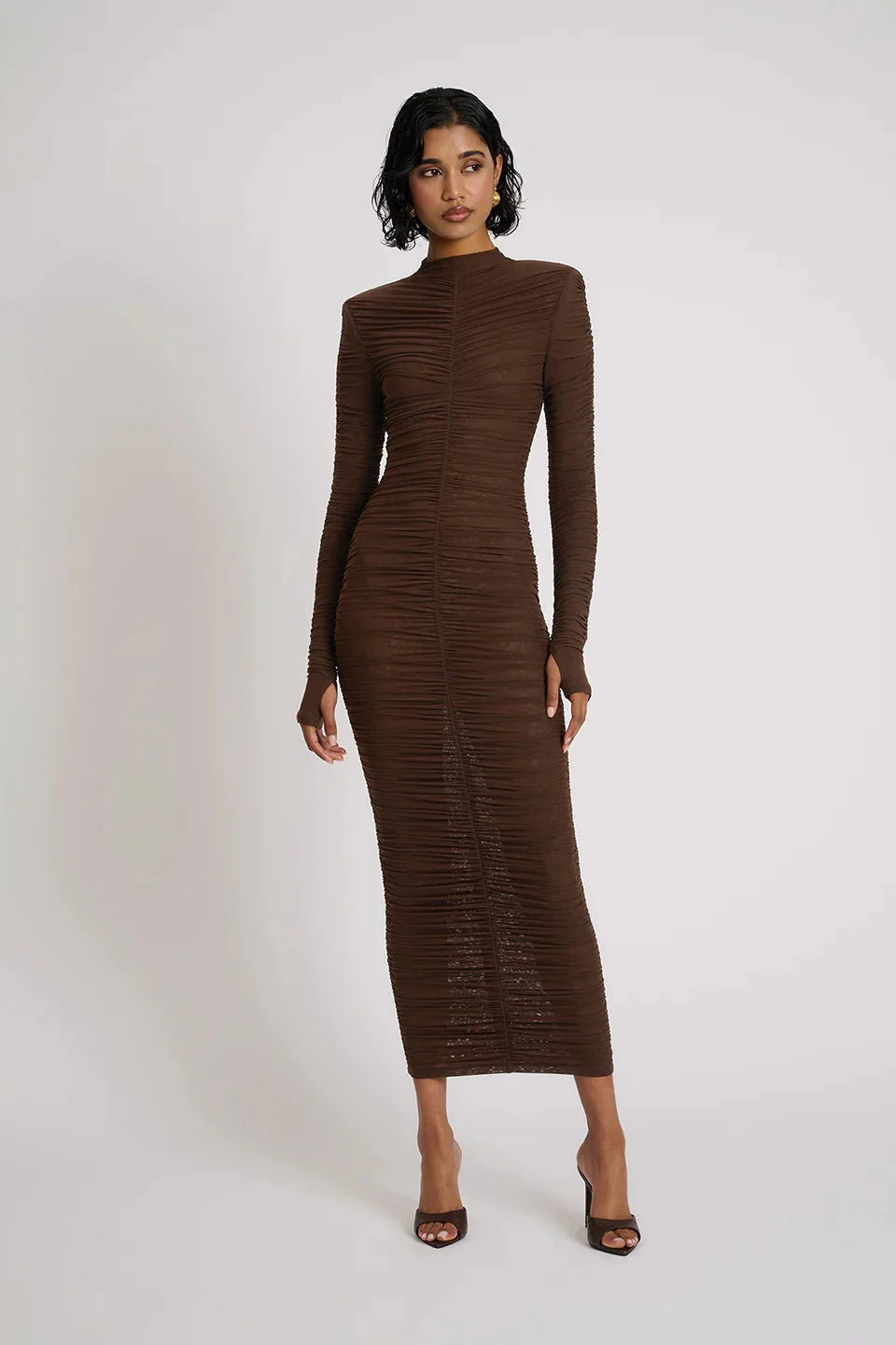 Melissa Dress - Chocolate