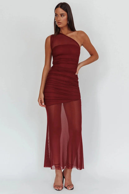 Vanity Maxi Dress - Wine