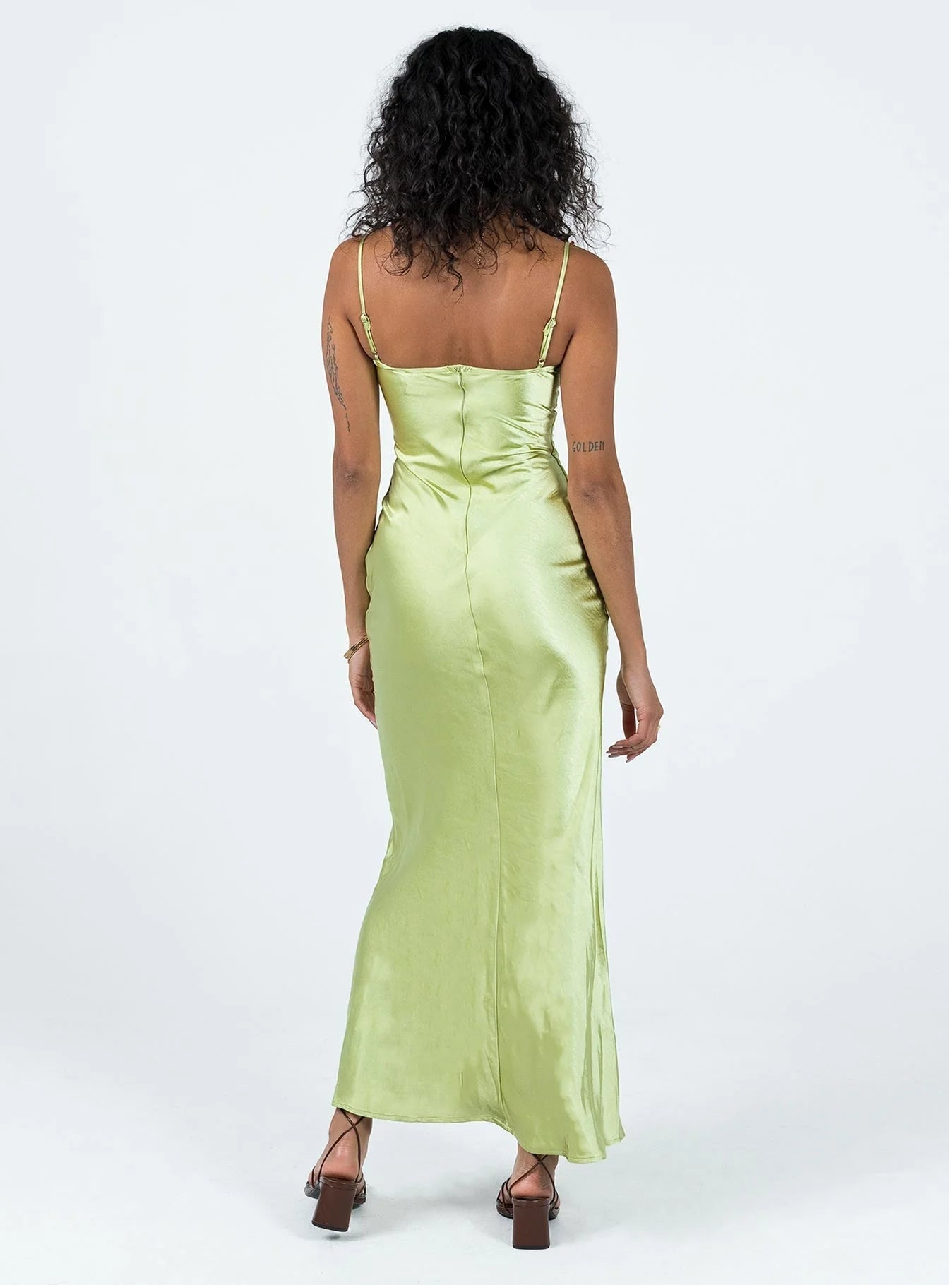 Kenzie Maxi Dress Green Lower Impact