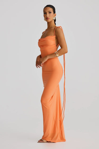 Amora Gown - Papaya