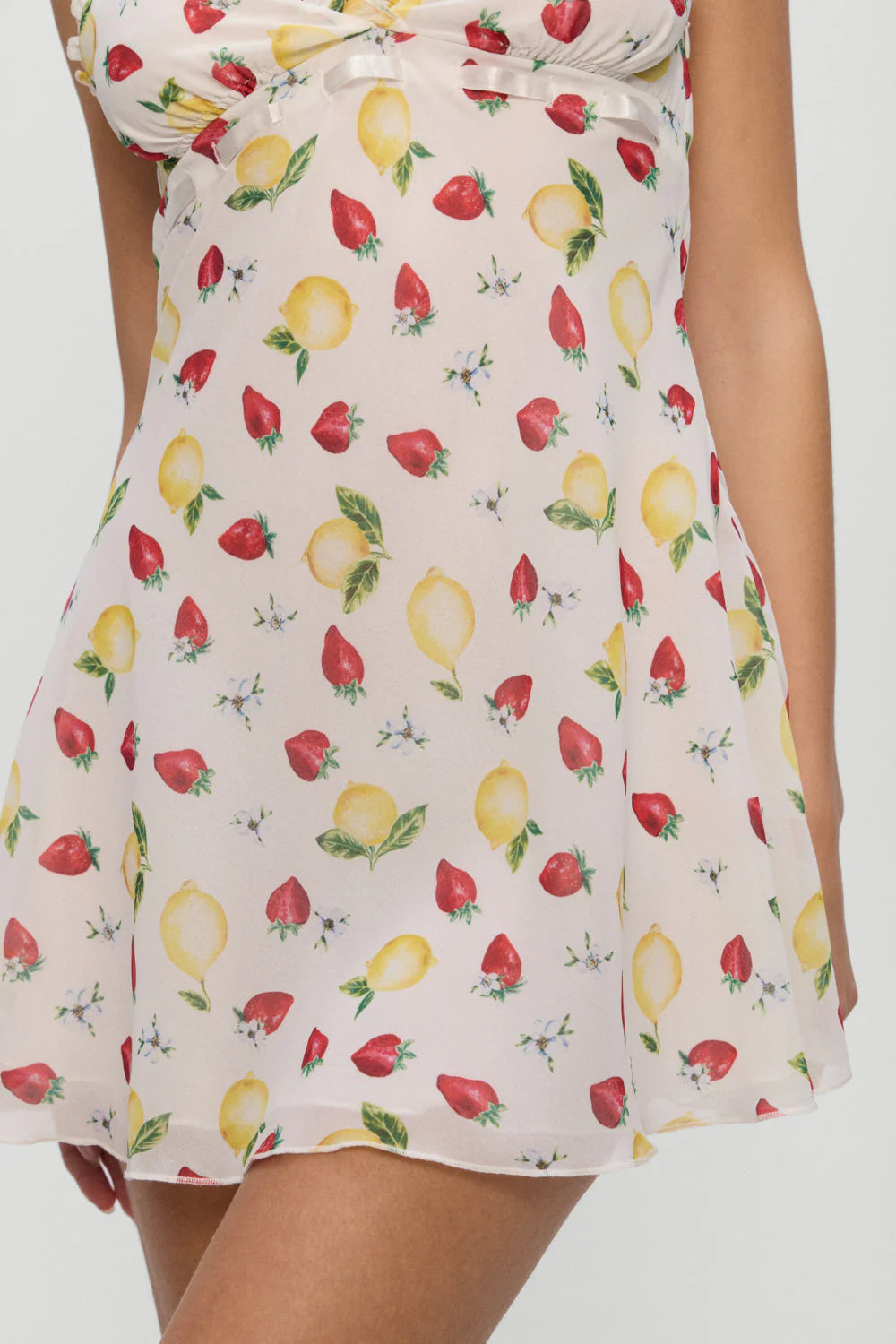 Dreamer Chiffon Mini Dress - Amalfi