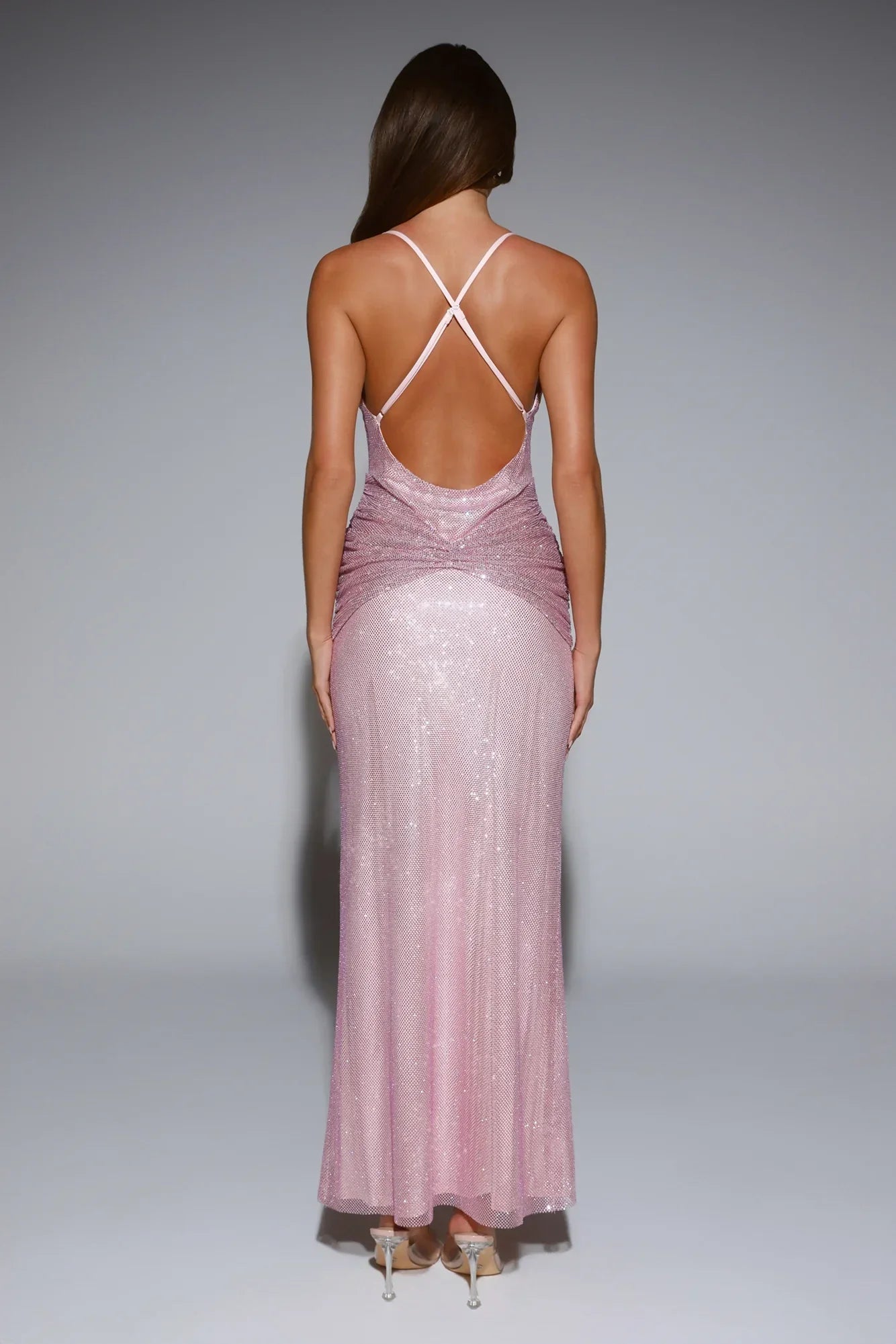 Exclusive Events Maxi Dress Pink
