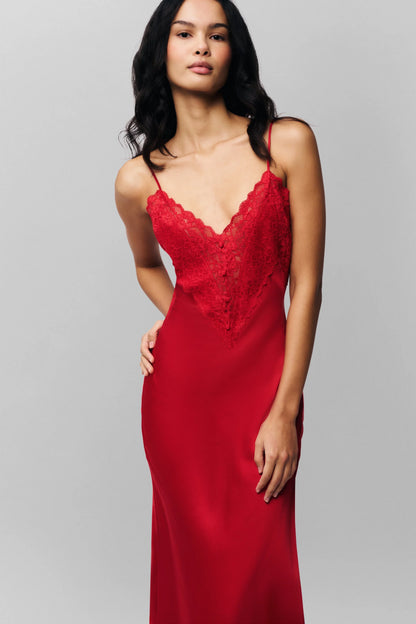 Nova Slip Midi Dress