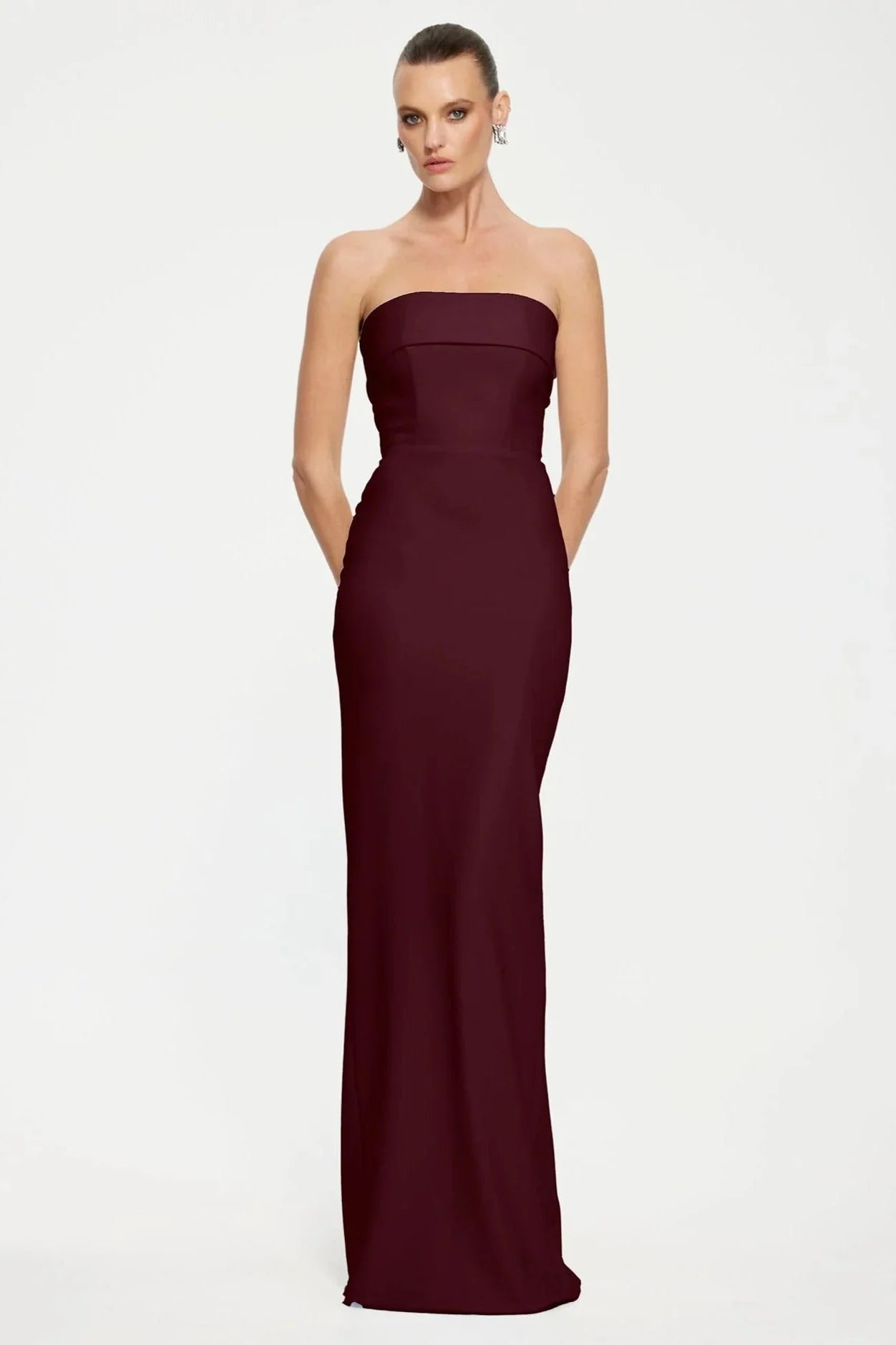 Monroe Gown - Wine