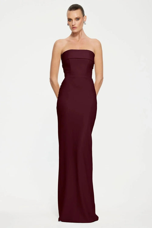Monroe Gown - Wine