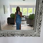 Distant Love Satin Maxi Dress Black