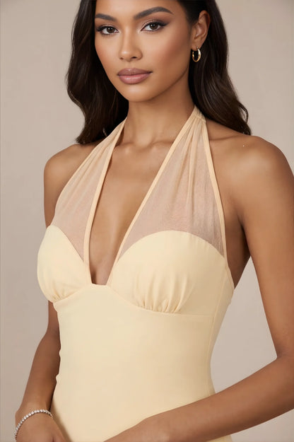 Sable Gown - Pale Yellow