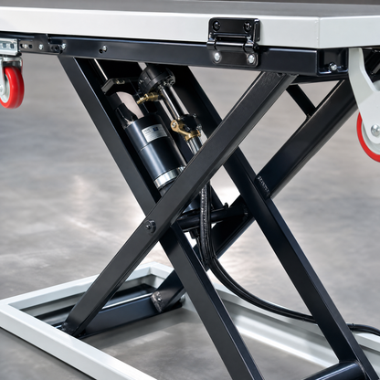 🔥 Limited Stock Available! Premium Electric Hydraulic Lift Table Cart – 660 lbs Heavy Duty Scissor Lift Platform Cart